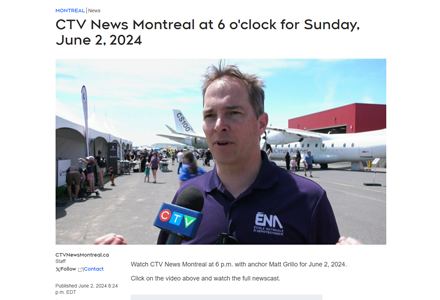 CTV News Montréal Émission du 2 juin 2024